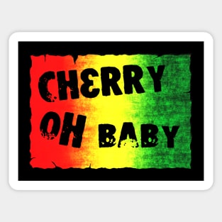 Cherry Oh Baby Sticker